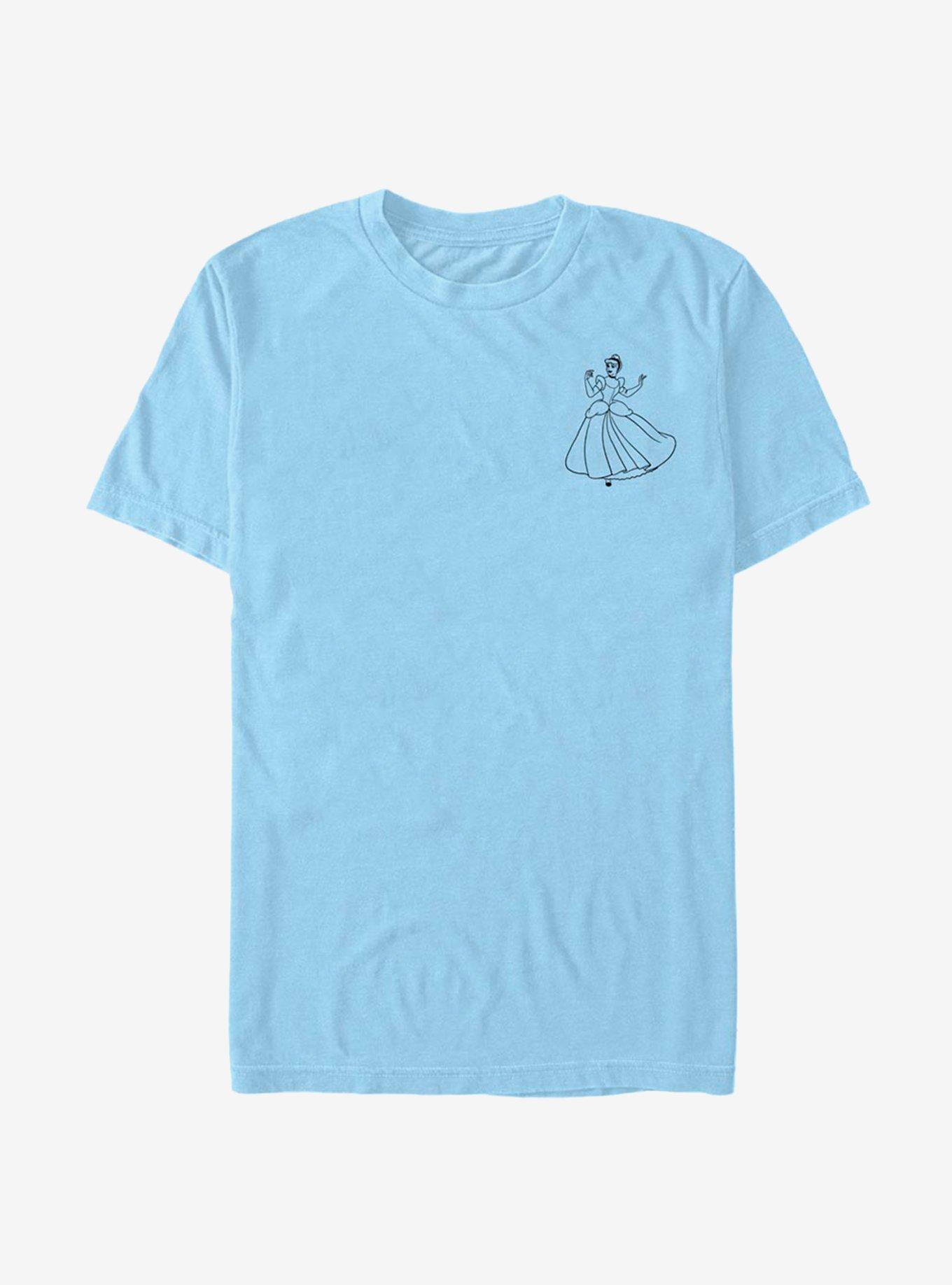 Disney Cinderella Chest Icon T-Shirt, , hi-res