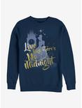 Disney Cinderella No Midnight Sweatshirt, NAVY, hi-res