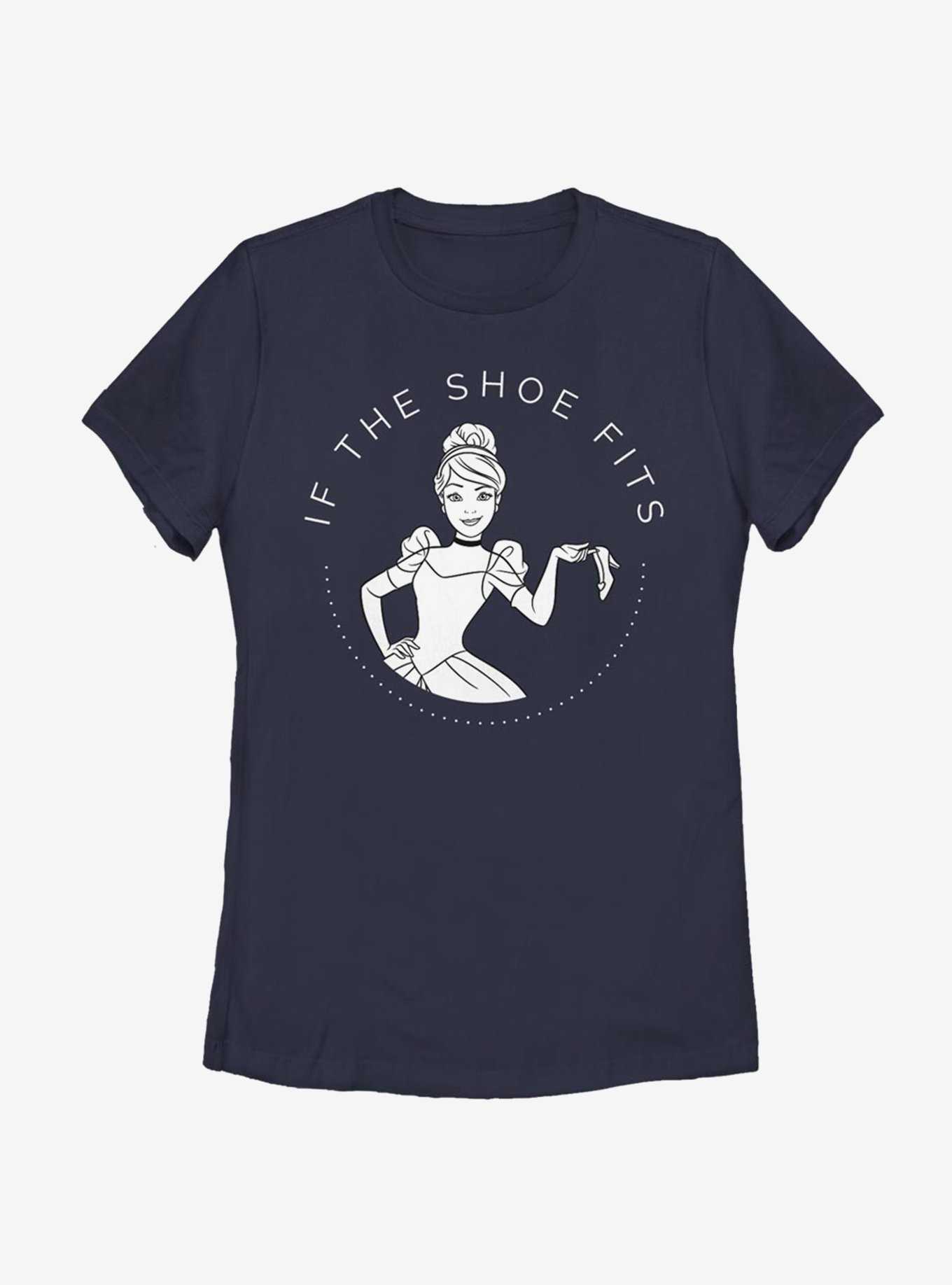 Disney Cinderella If The Shoe Fits Womens T-Shirt, , hi-res
