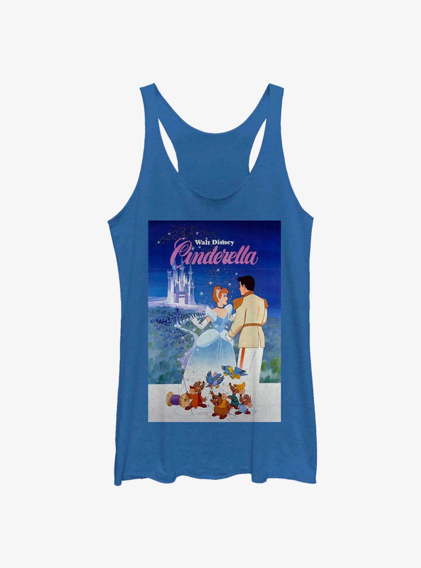 Disney Cinderella Classic Poster Womens Tank Top, , hi-res