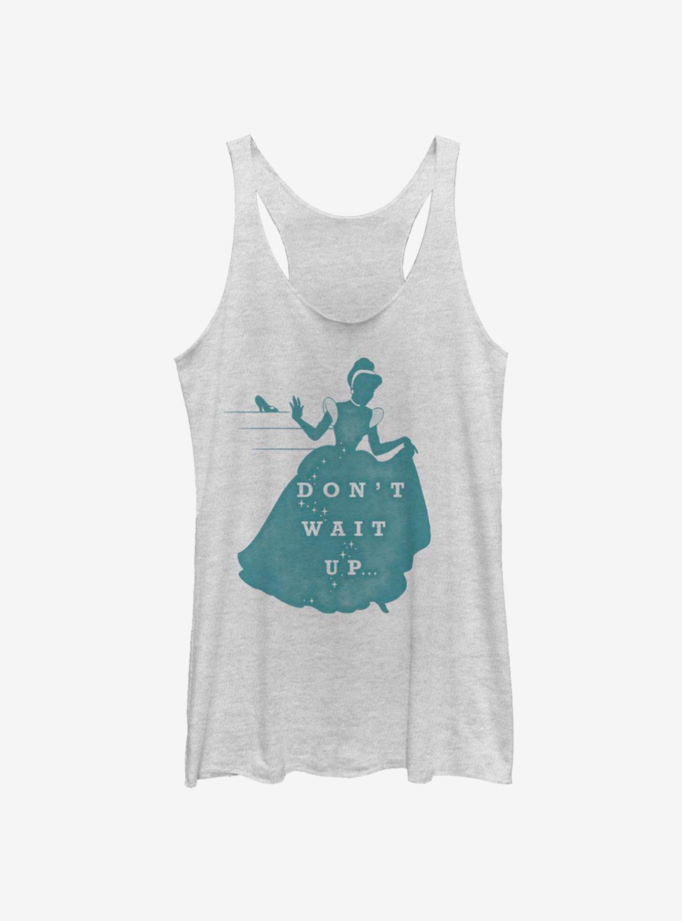 Disney Cinderella Don't Wait Up Womens Tank Top, , hi-res