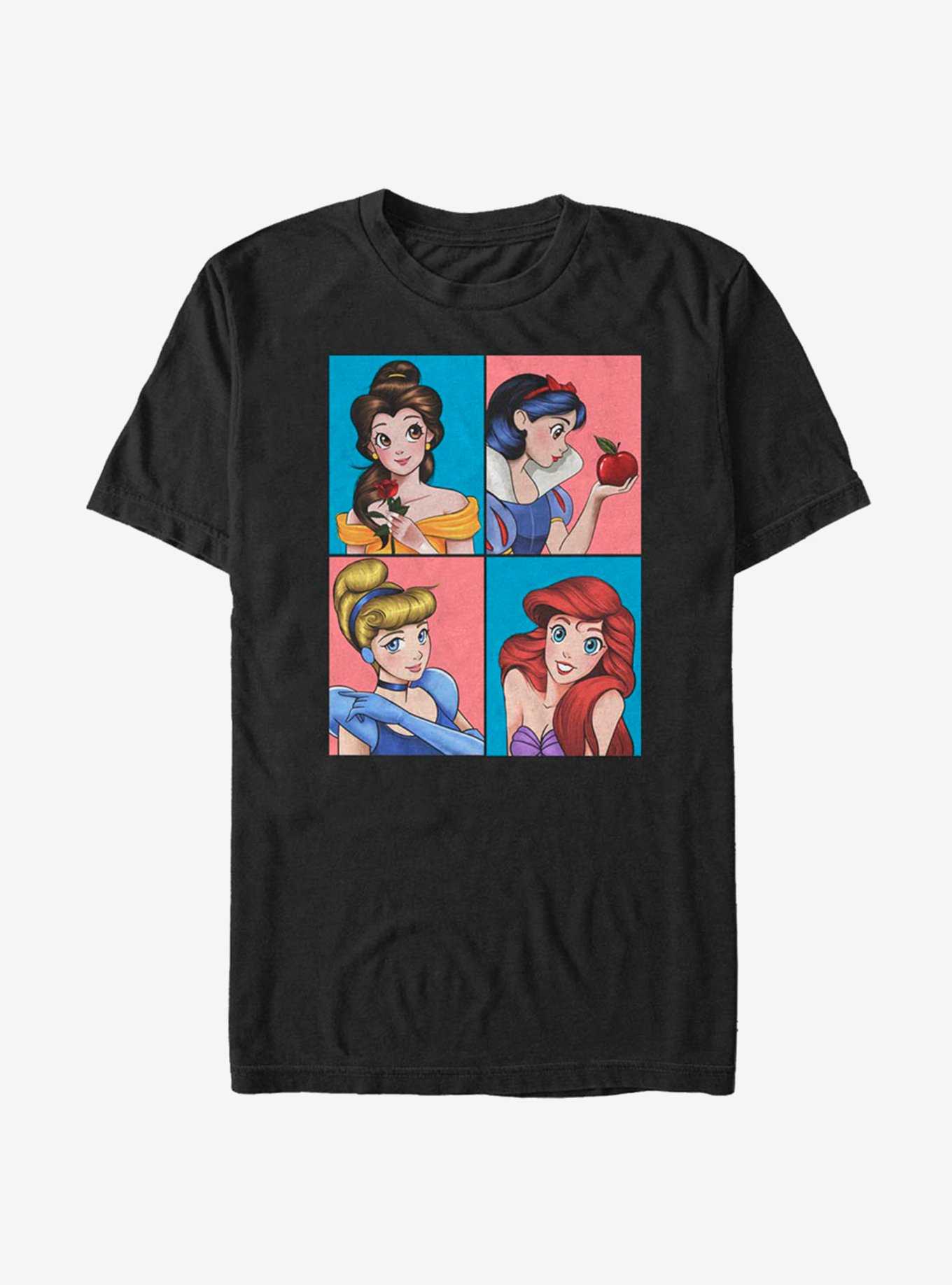 Disney Princesses Anime Art T-Shirt, , hi-res