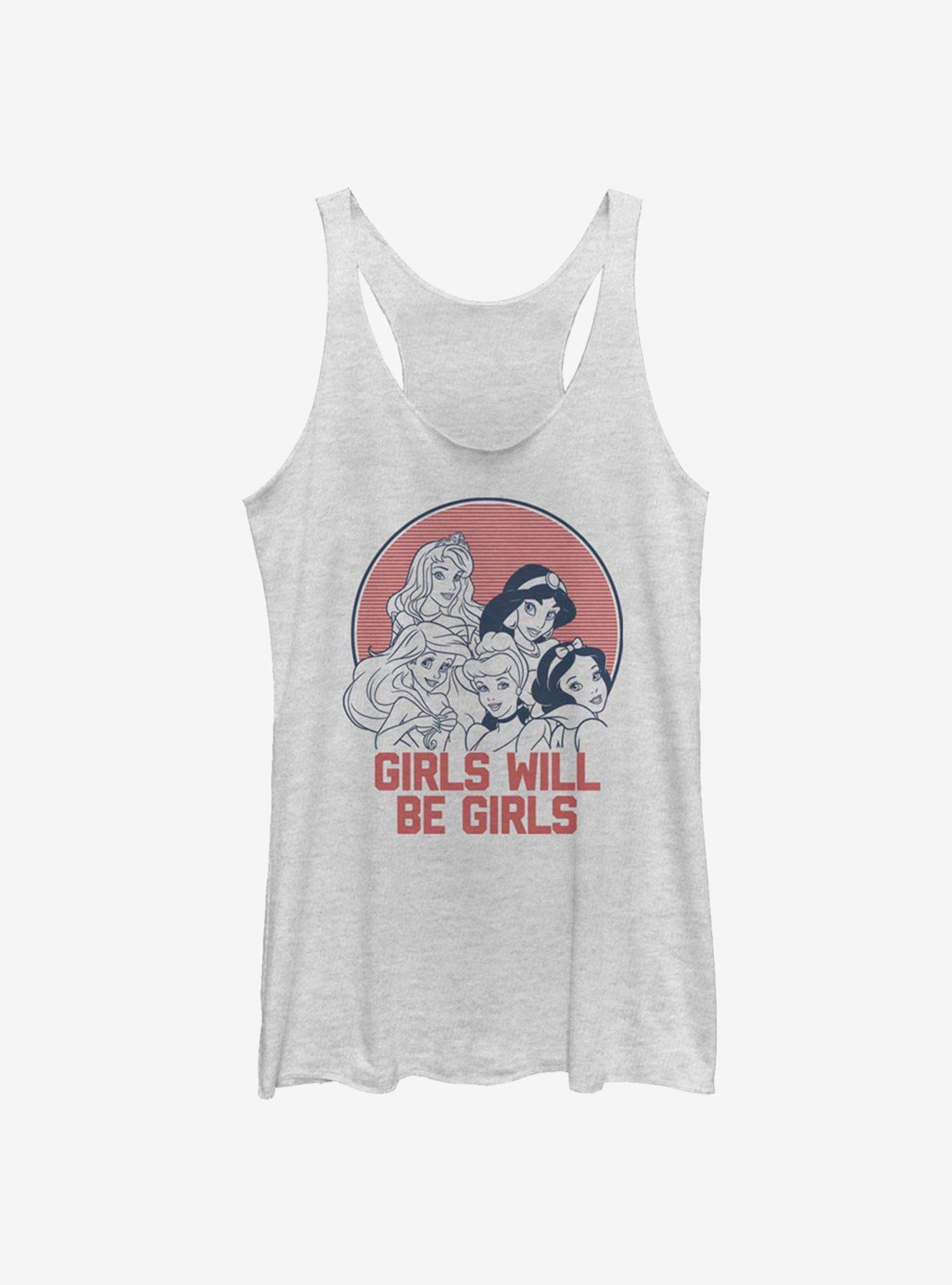Disney Princesses Girl Vibes Womens Tank Top, , hi-res