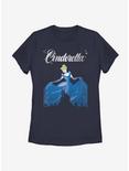 Disney Cinderella Castle Silhouette Womens T-Shirt, NAVY, hi-res