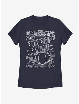 Disney Cinderella Fairy Godmother's Pumpkin Patch Womens T-Shirt, NAVY, hi-res
