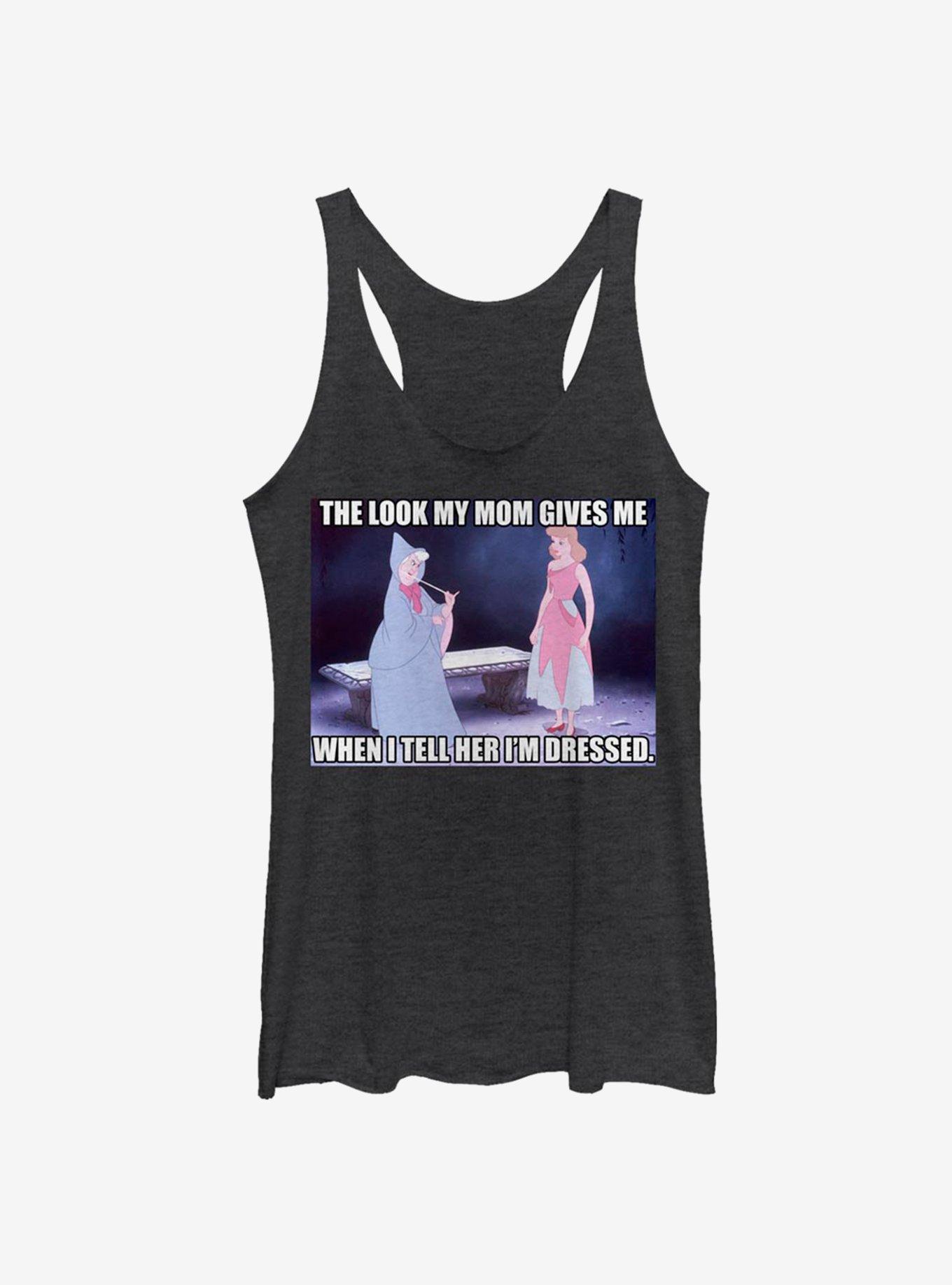 Disney Cinderella Dressed Meme Womens Tank Top, , hi-res