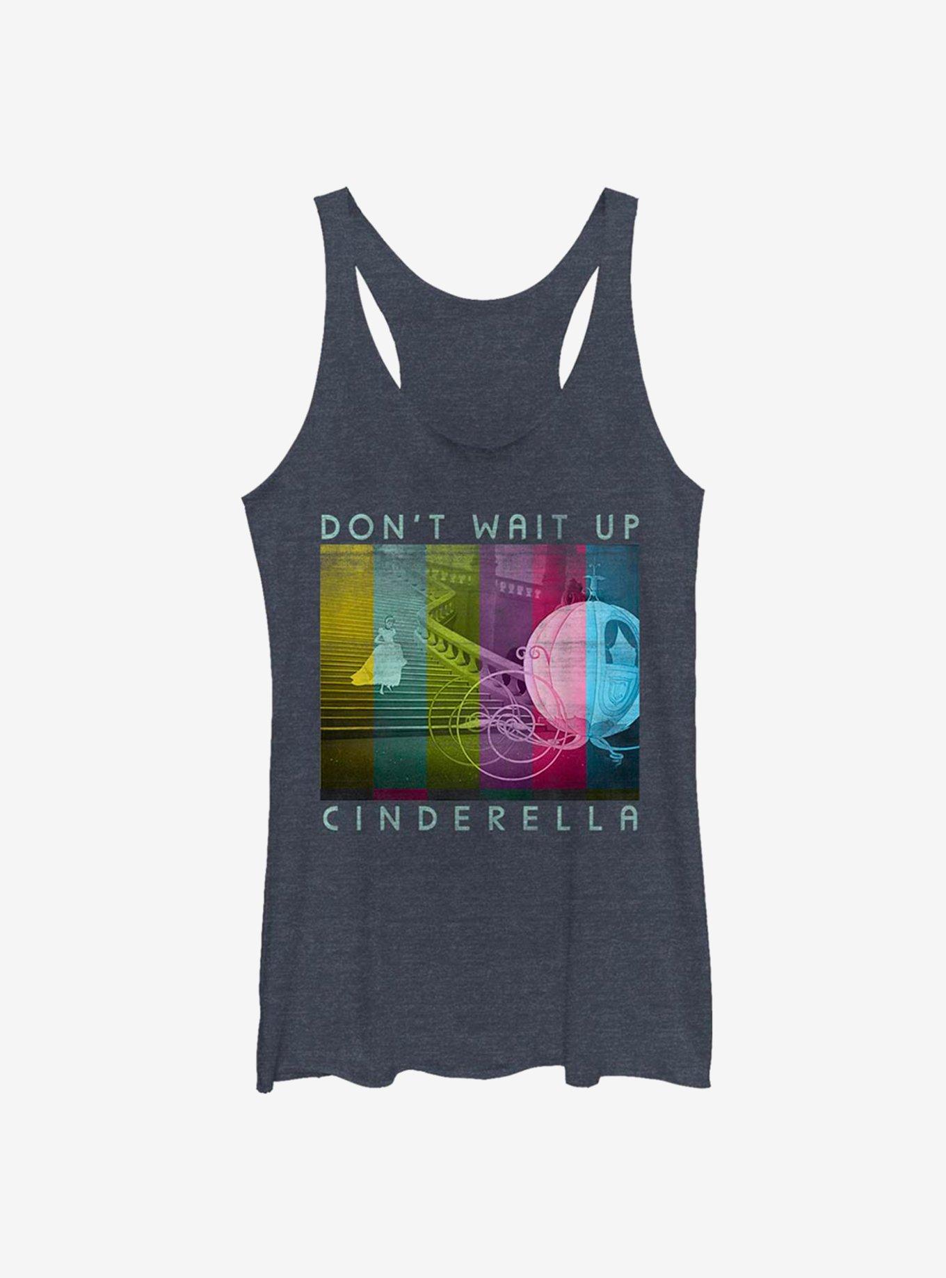 Disney Cinderella Don't Wait Up Womens Tank Top, , hi-res