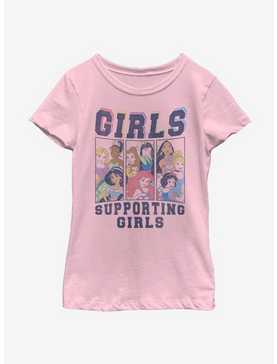 Disney Princesses Girls Supporting Girls Youth Girls T-Shirt, , hi-res