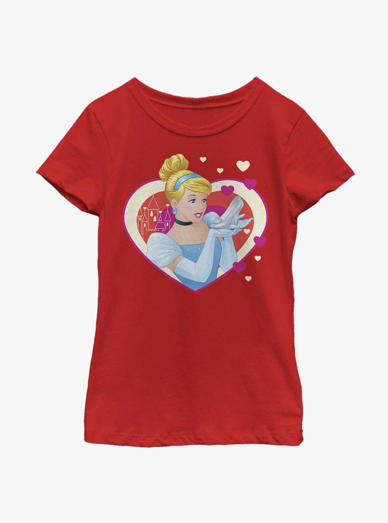 Disney Cinderella The Shoe Fits Youth Girls T-Shirt, , hi-res