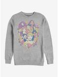 Disney Princesses Royal Shield Sweatshirt, ATH HTR, hi-res