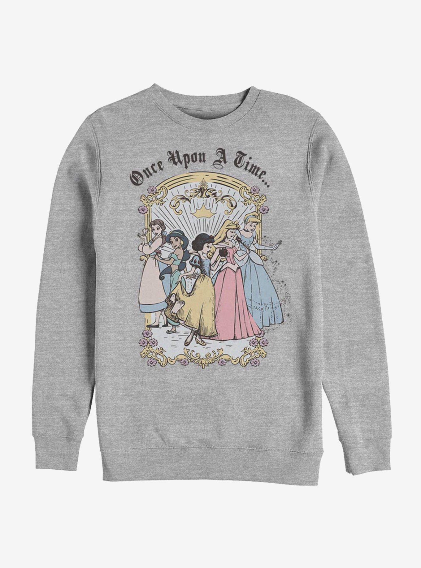 Disney Princesses Vintage Princess Group Sweatshirt BoxLunch