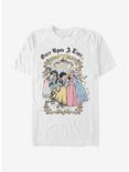 Disney Princesses Vintage Princess Group T-Shirt, WHITE, hi-res