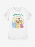 Disney Princesses Chibi Princess Royalty Womens T-Shirt, WHITE, hi-res