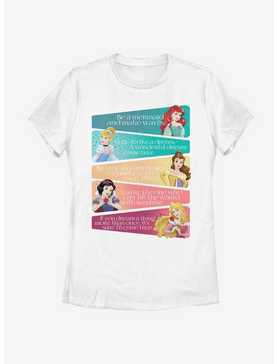 Disney Princesses Mottos And Quotes Womens T-Shirt, , hi-res