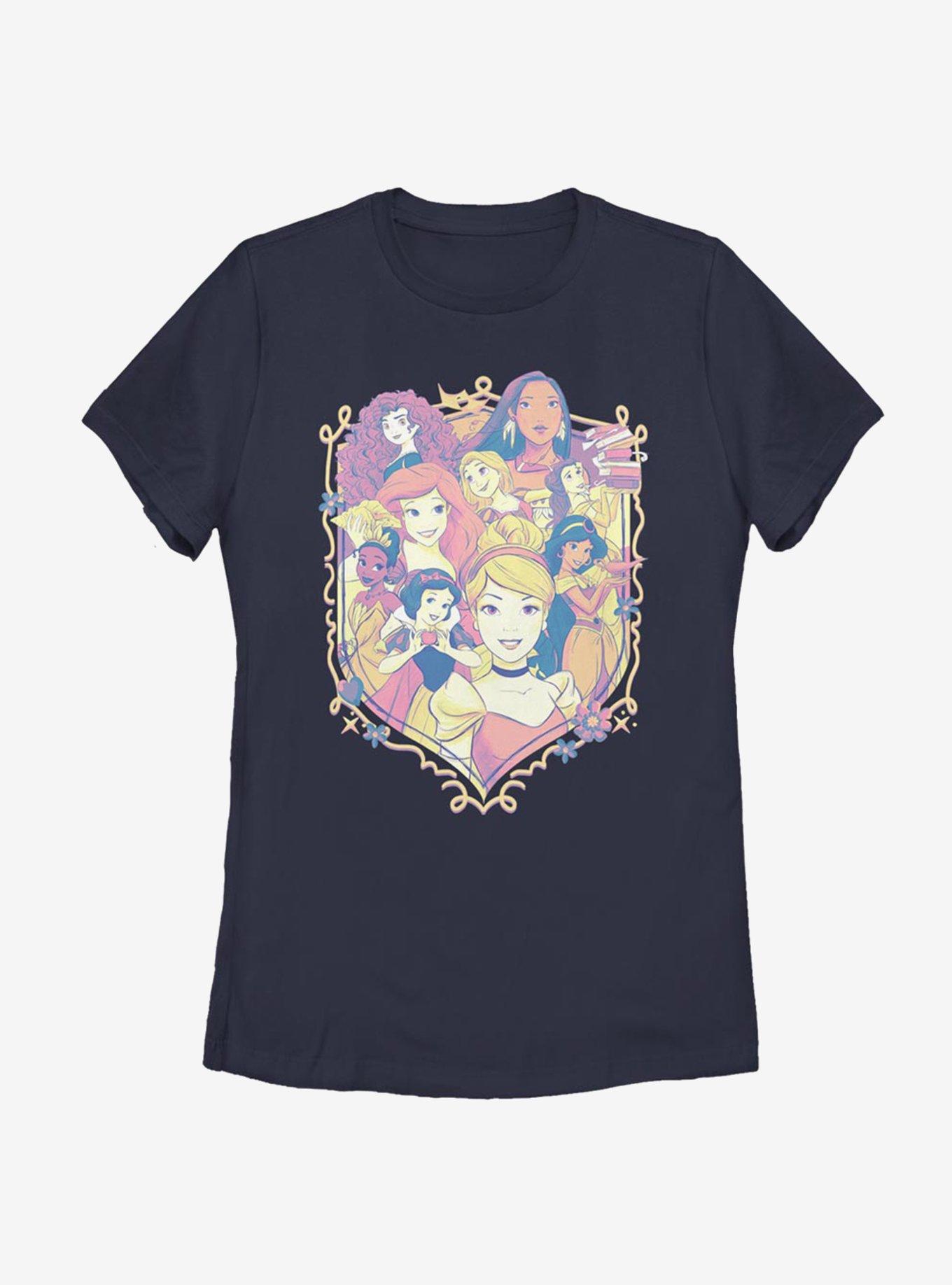 Disney Princesses Royal Shield Womens T-Shirt, , hi-res