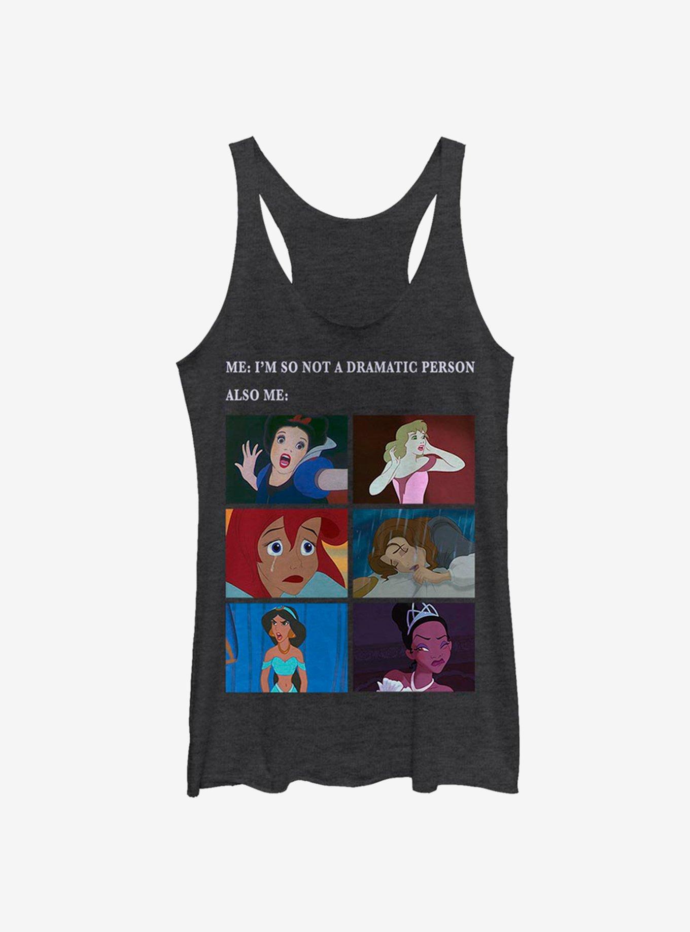 Disney Princesses Princess Drama Meme Womens Tank Top, , hi-res