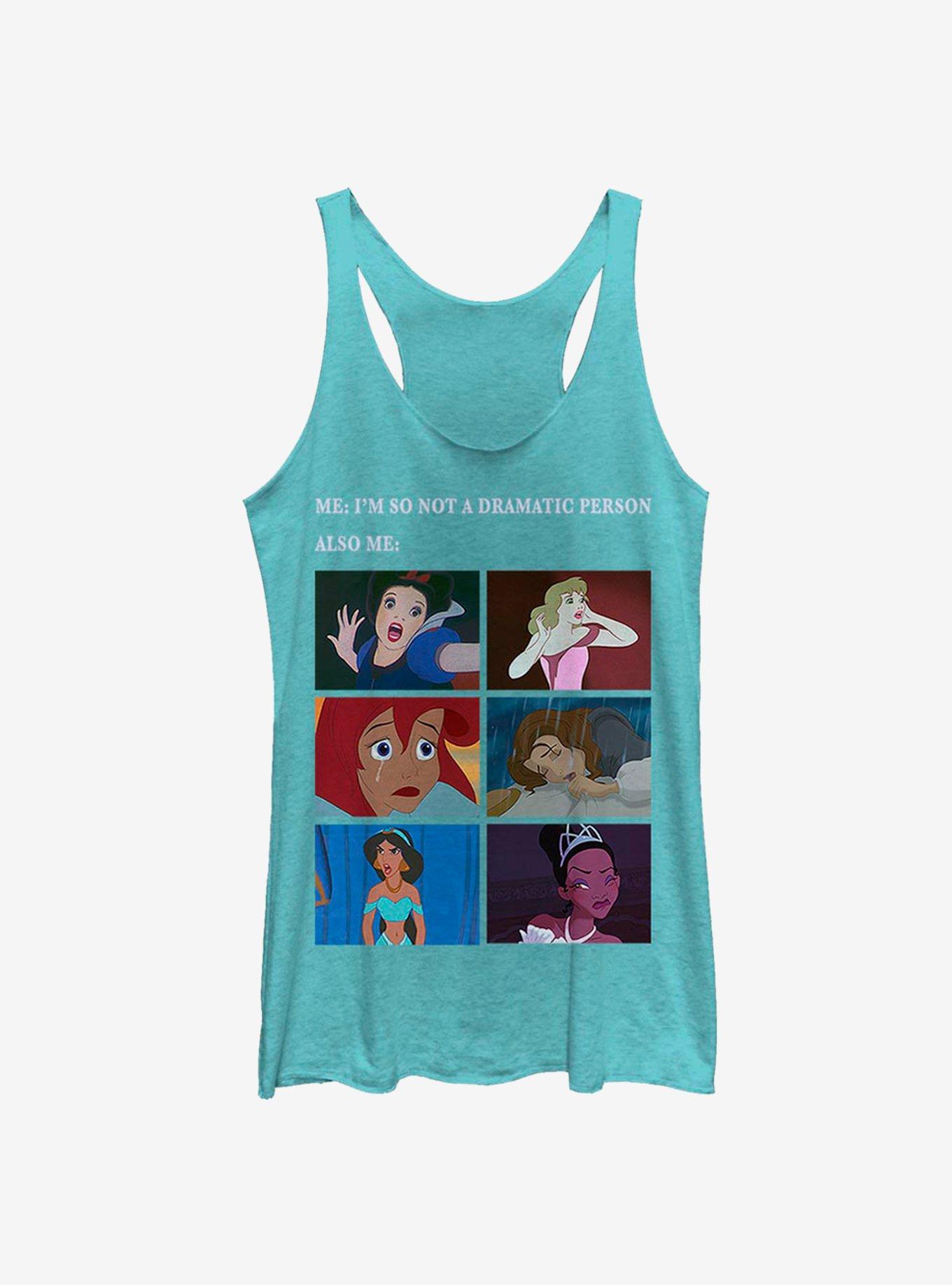 Disney Princesses Princess Drama Meme Womens Tank Top, , hi-res