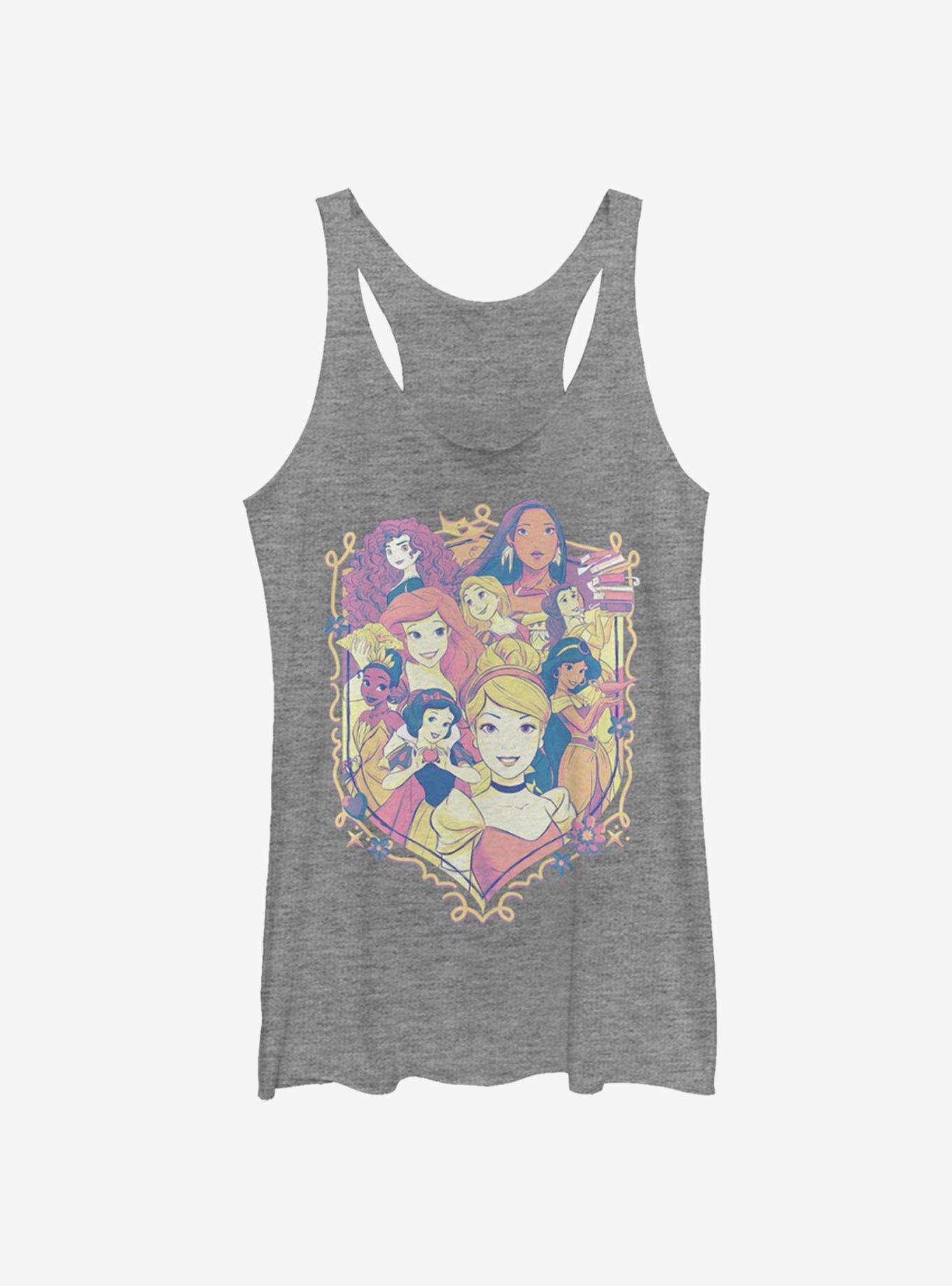 Disney Princesses Royal Shield Womens Tank Top, , hi-res