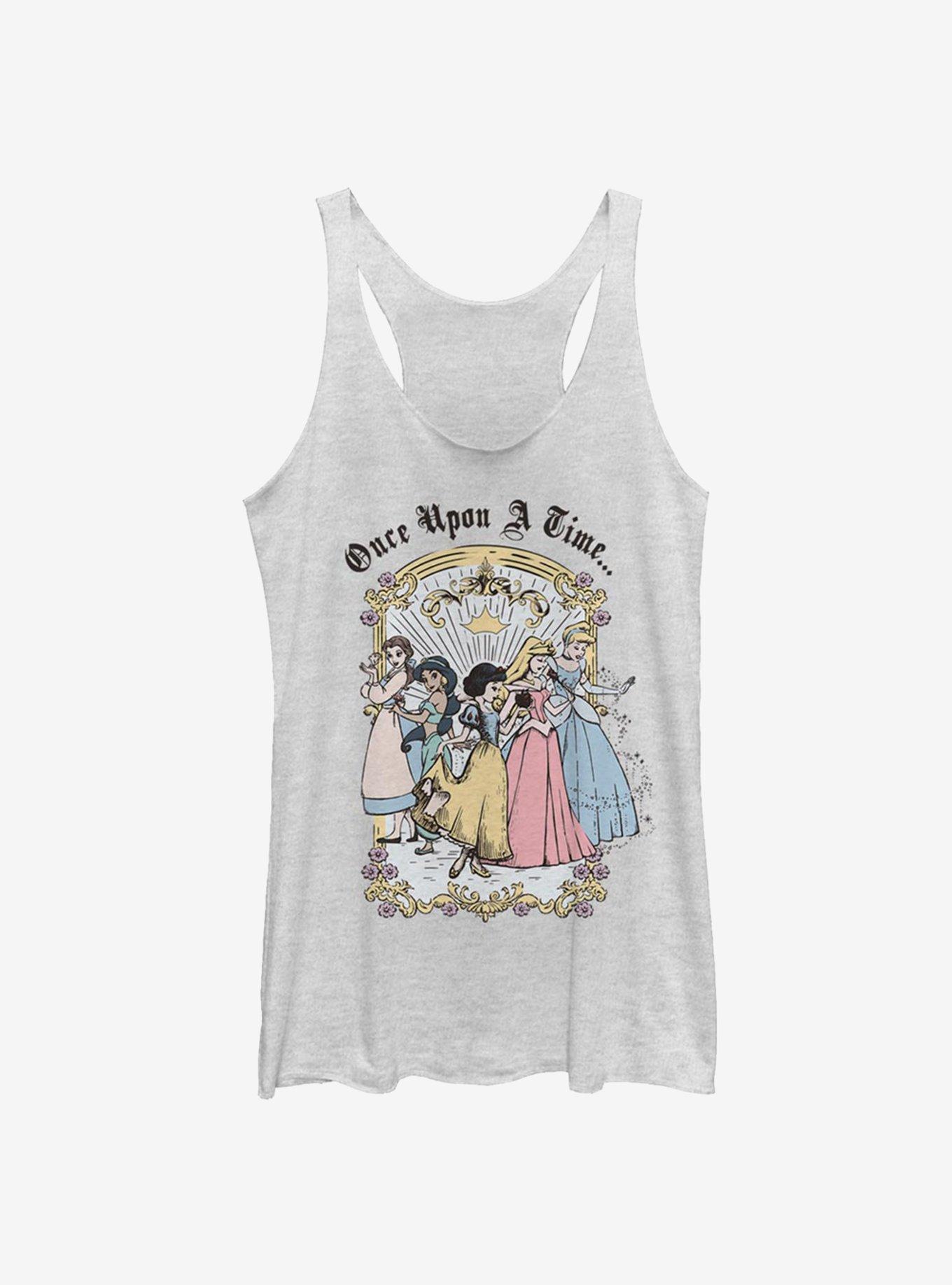 Disney Princesses Vintage Princess Group Womens Tank Top, , hi-res