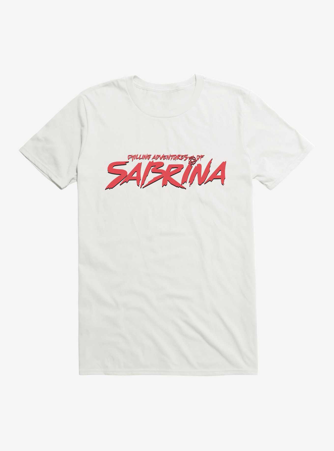 Chilling Adventures Of Sabrina Logo T-Shirt, WHITE, hi-res