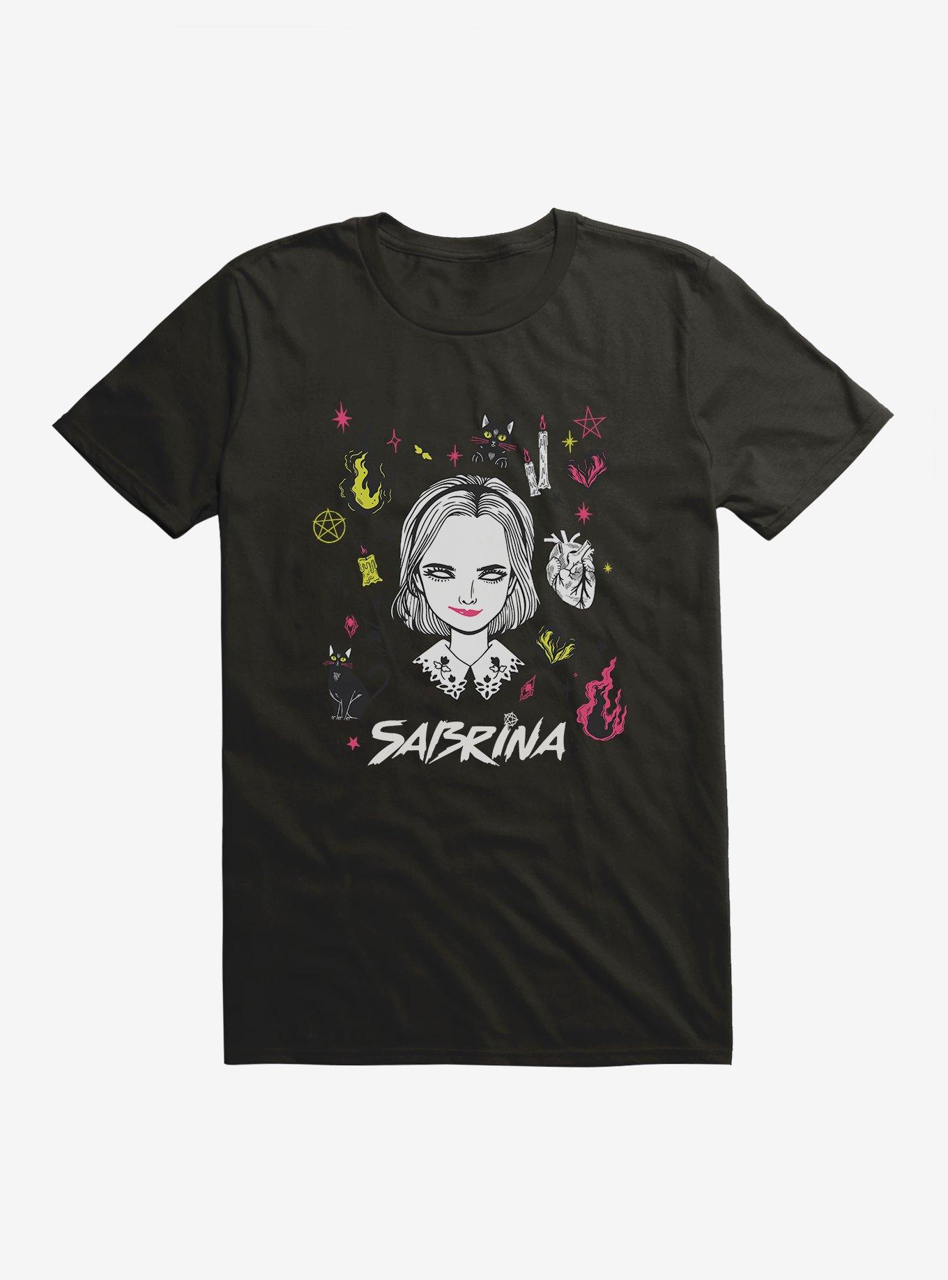 Chilling Adventures Of Sabrina Salem Icon T-Shirt, BLACK, hi-res