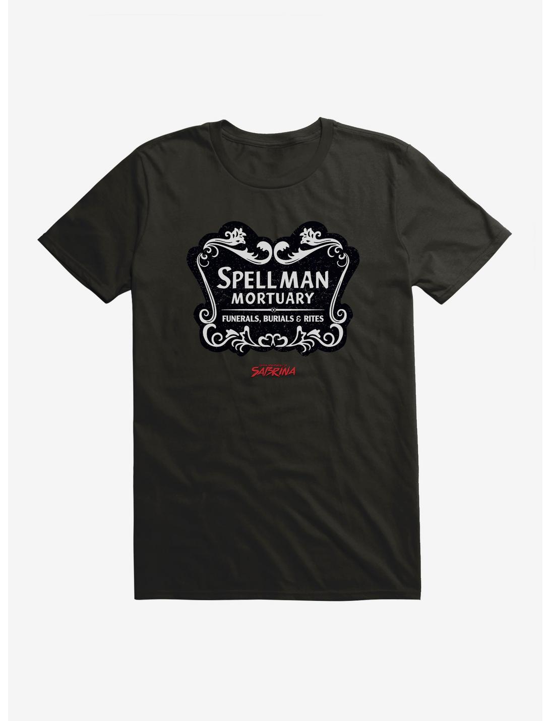 Chilling Adventures Of Sabrina Spellman Mortuary Mono T-Shirt, BLACK, hi-res