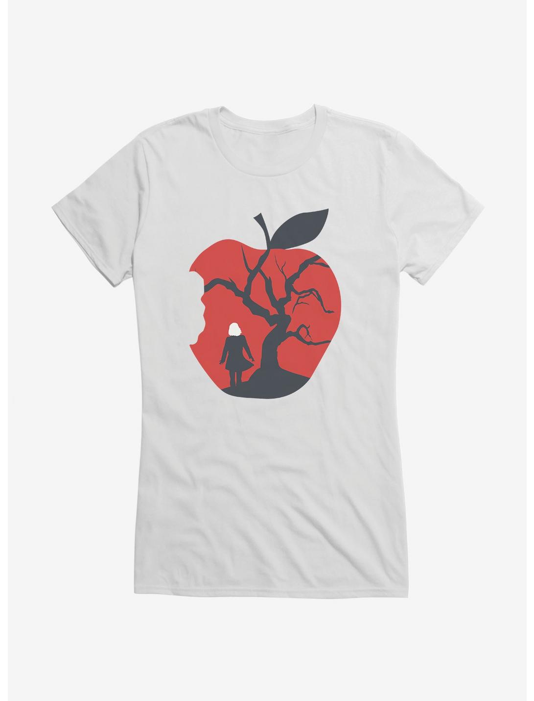 Chilling Adventures Of Sabrina Apple Tree Icon Girls T-Shirt, WHITE, hi-res
