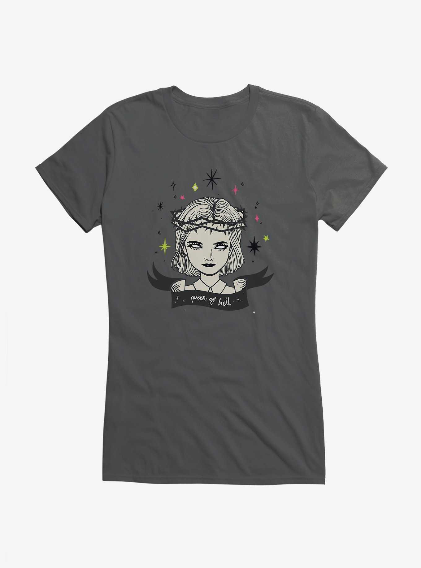 Chilling Adventures Of Sabrina Queen Of Hell Girls T-Shirt, , hi-res