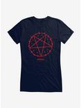 Chilling Adventures Of Sabrina Red Pentagram Girls T-Shirt, , hi-res