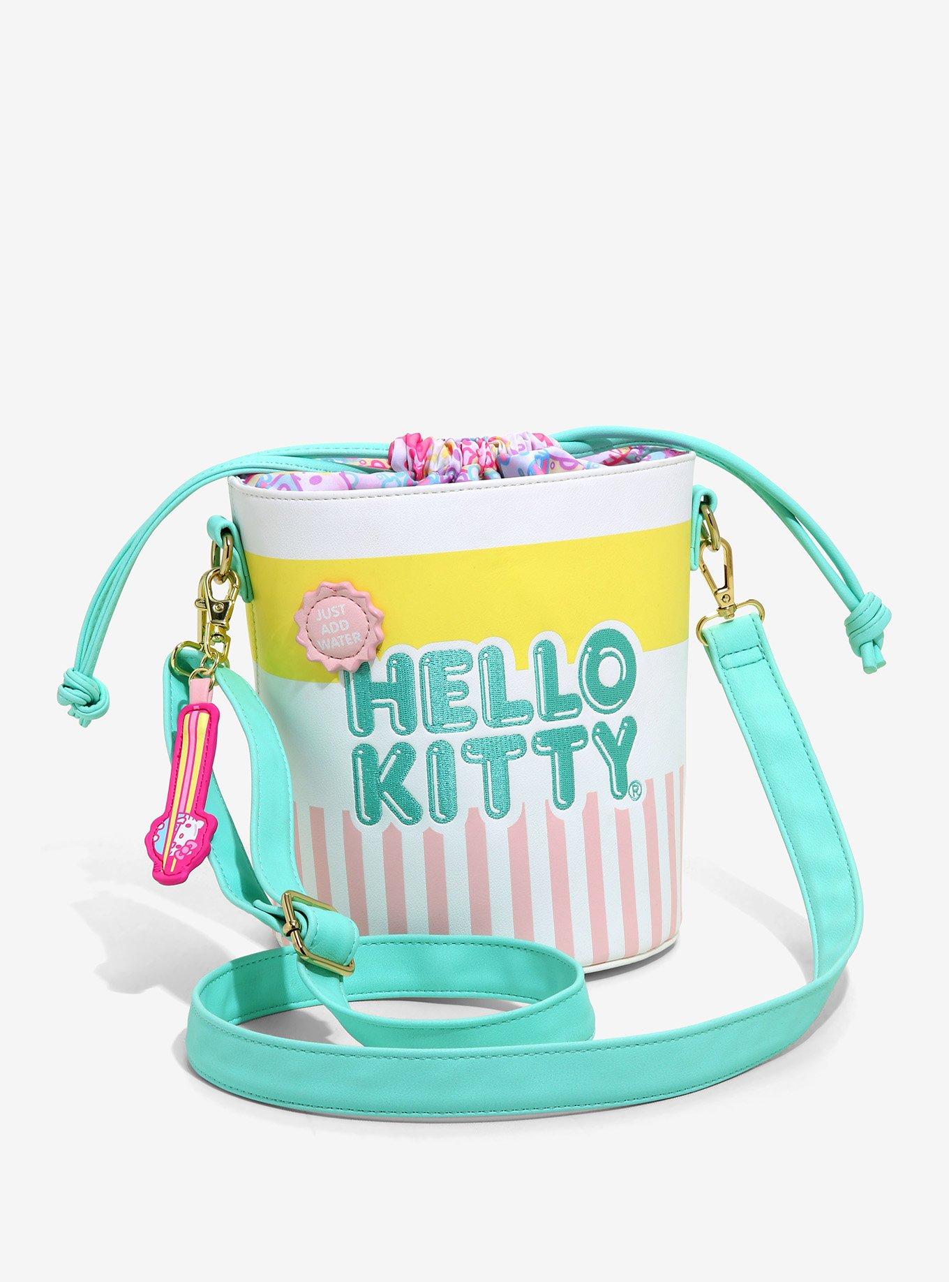 Loungefly Hello Kitty Pastel Bucket Crossbody Bag Hot Topic