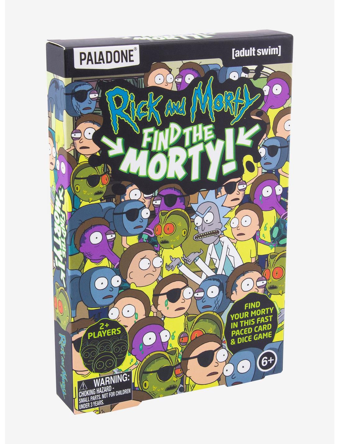 Rick And Morty Find The Morty Board Game, , hi-res