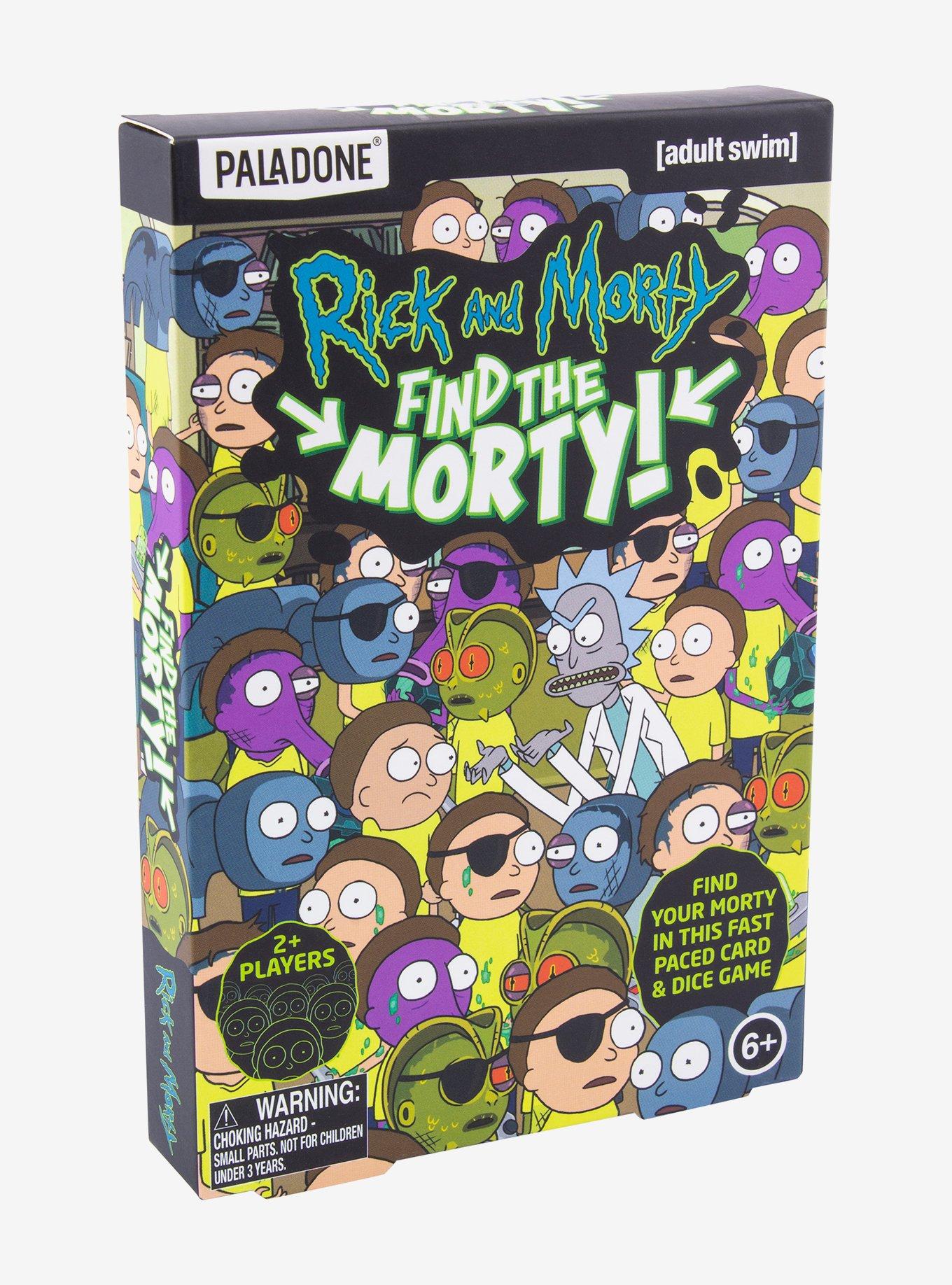 Rick And Morty Find The Morty Board Game, , hi-res