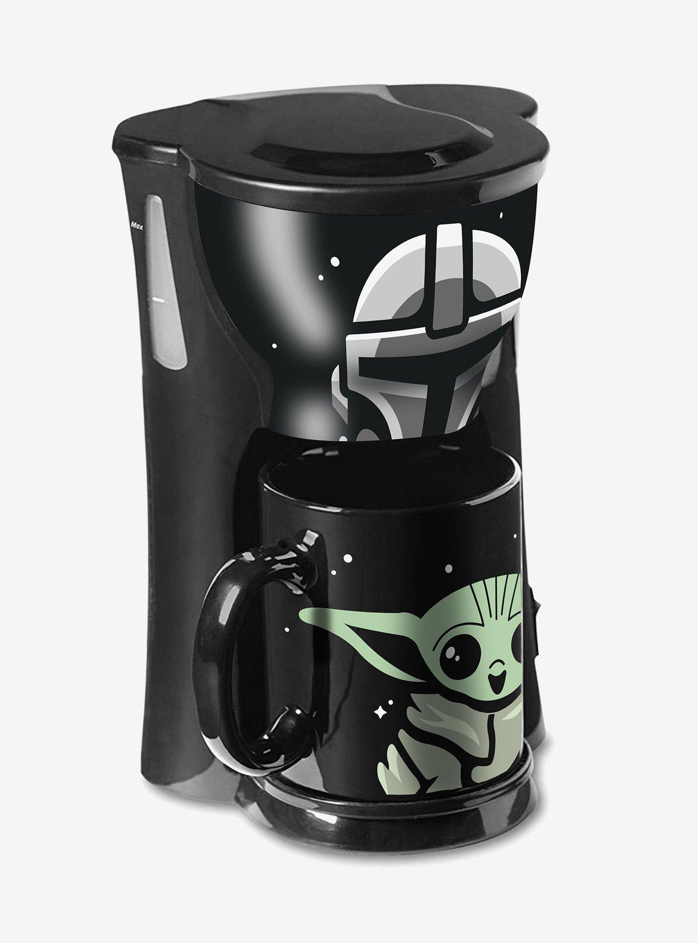 Star Wars The Mandalorian Single Cup Coffee Maker With Mug Cup Of