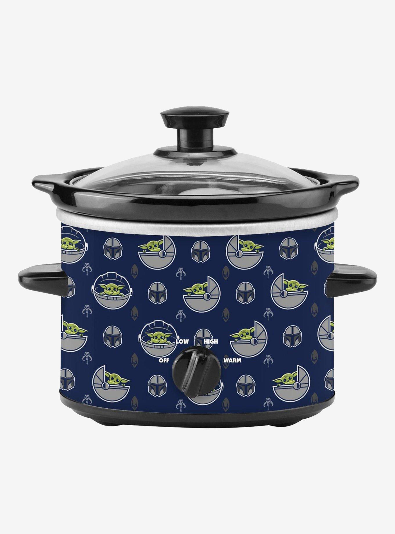 Star Wars The Mandalorian 2 Qt Navy Blue Slow Cooker