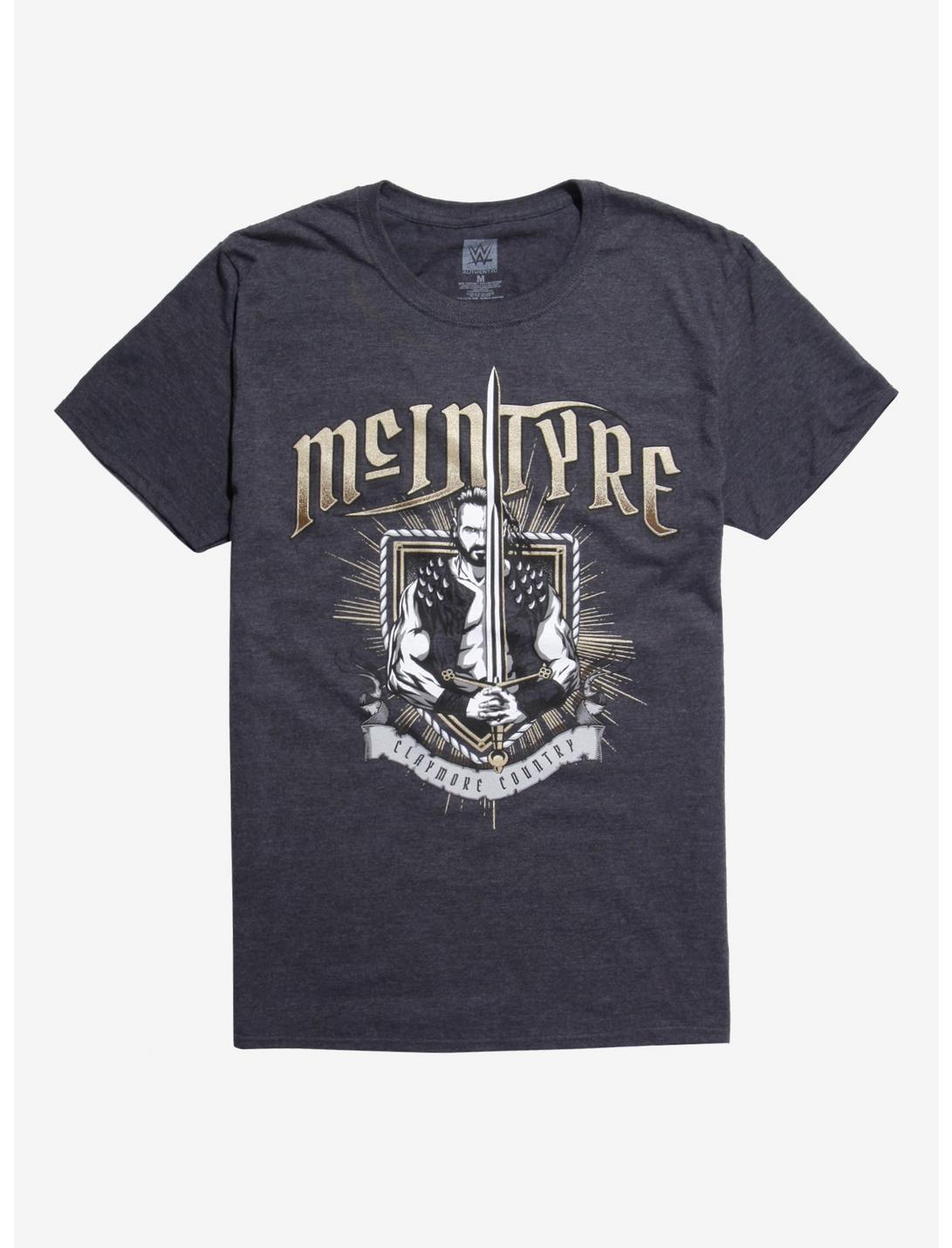 WWE Drew McIntyre Claymore Country T-Shirt, BLACK, hi-res