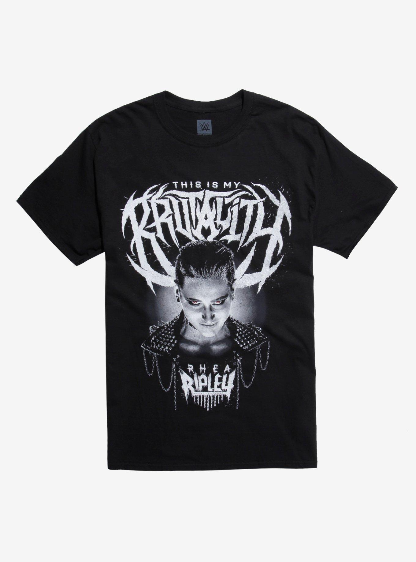 WWE Rhea Ripley This Is My Brutality T-Shirt, BLACK, hi-res