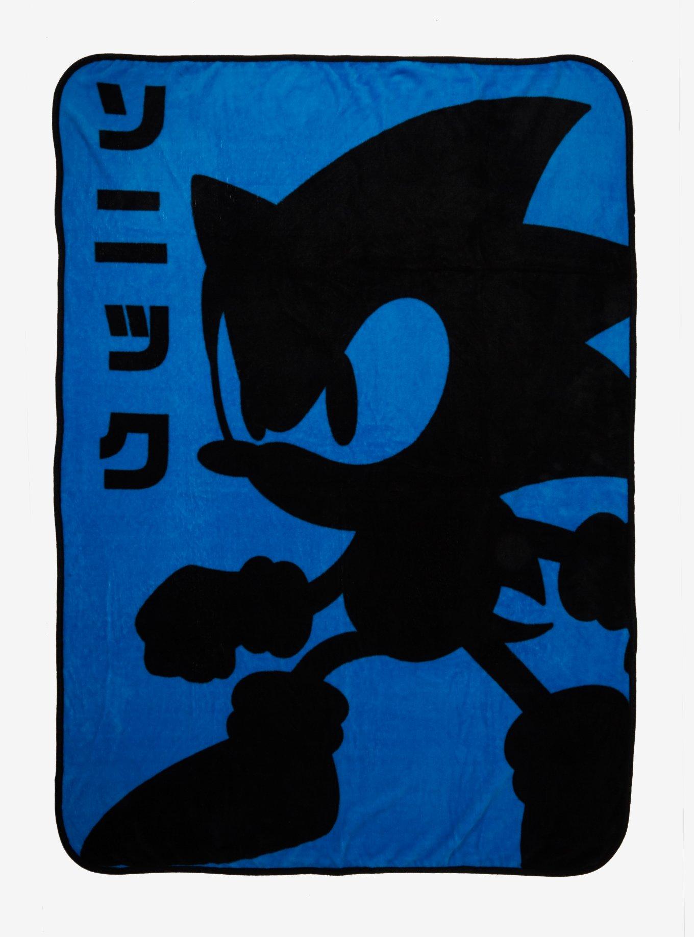 Sega Sonic the Hedgehog Katakana Throw, , hi-res
