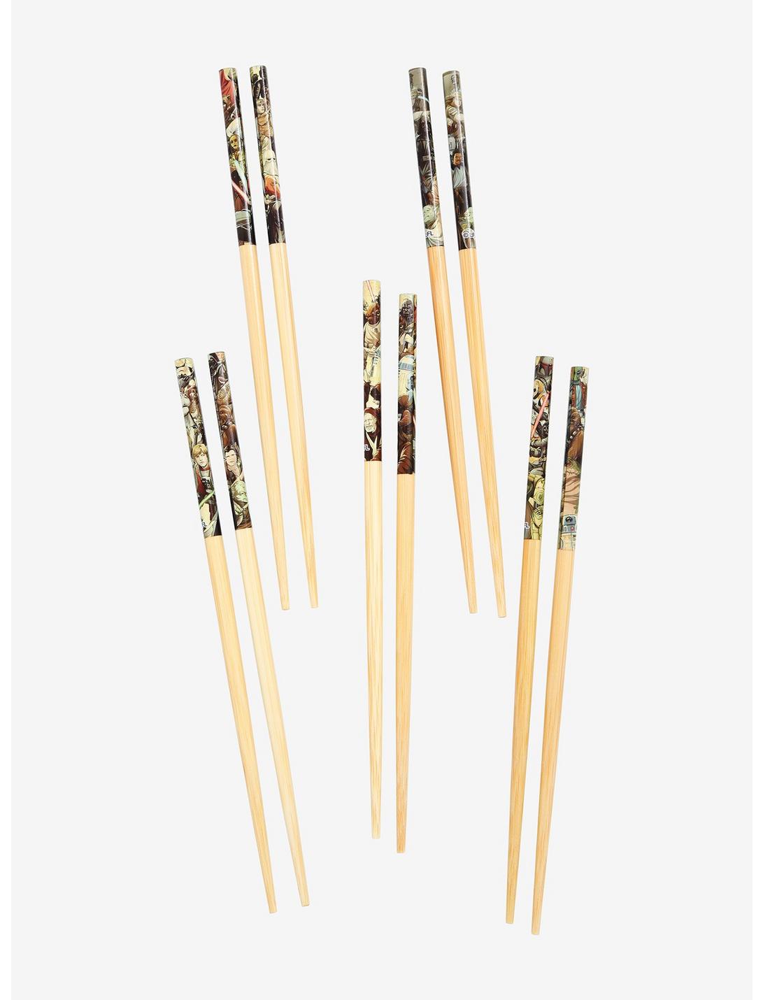 Star Wars Character Collage Chopstick Set, , hi-res