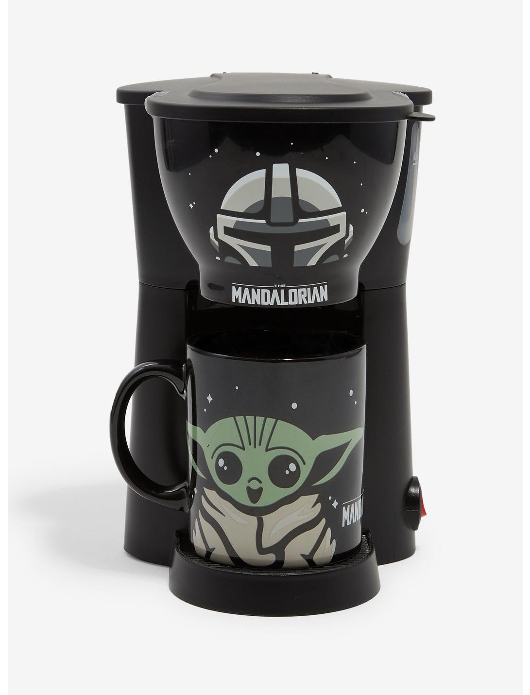 Star Wars The Mandalorian The Child & Mandalorian 1-Cup Coffee Maker with Mug, , hi-res