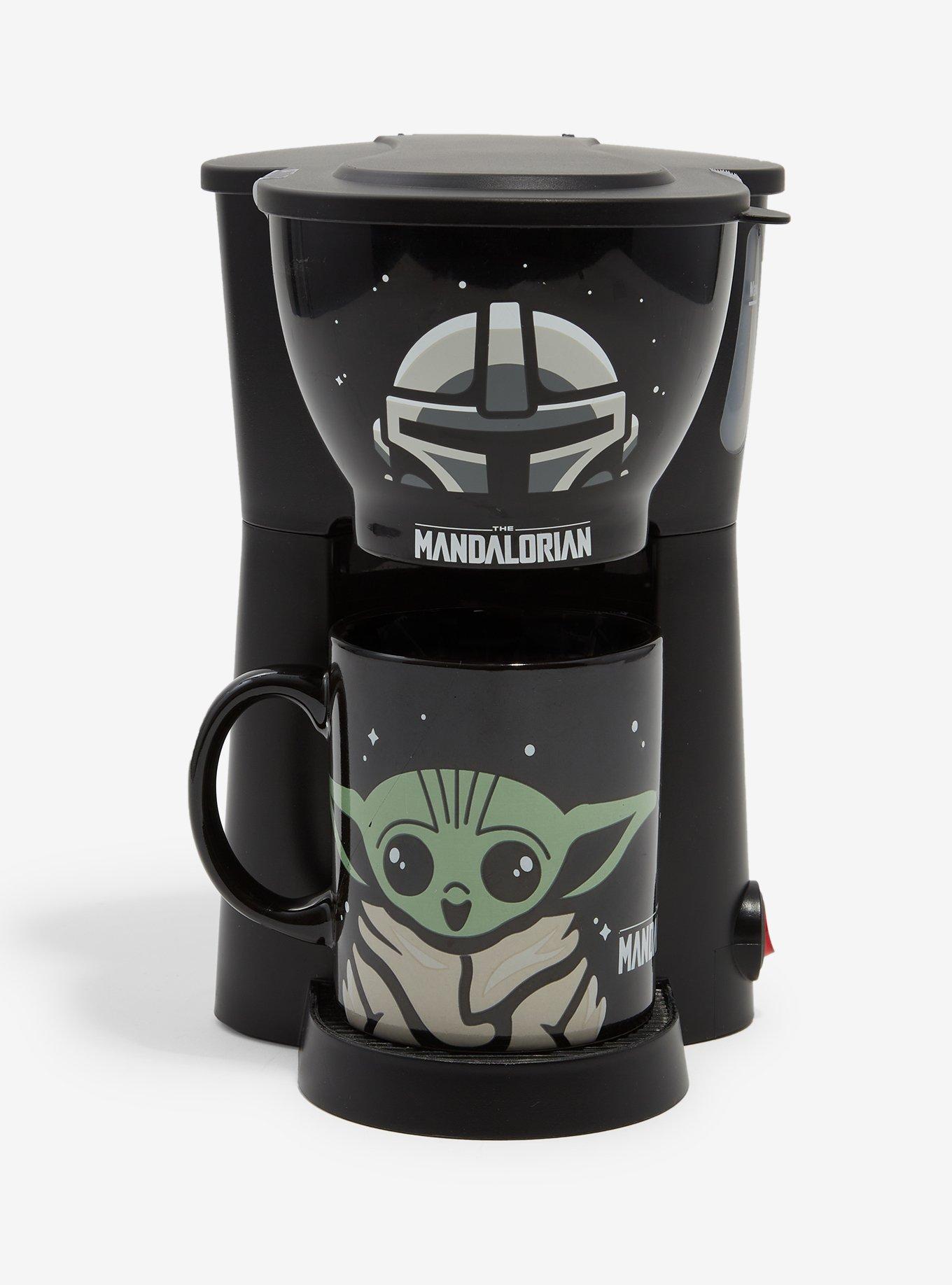 Star Wars The Mandalorian The Child & Mandalorian 1-Cup Coffee Maker with Mug, , hi-res