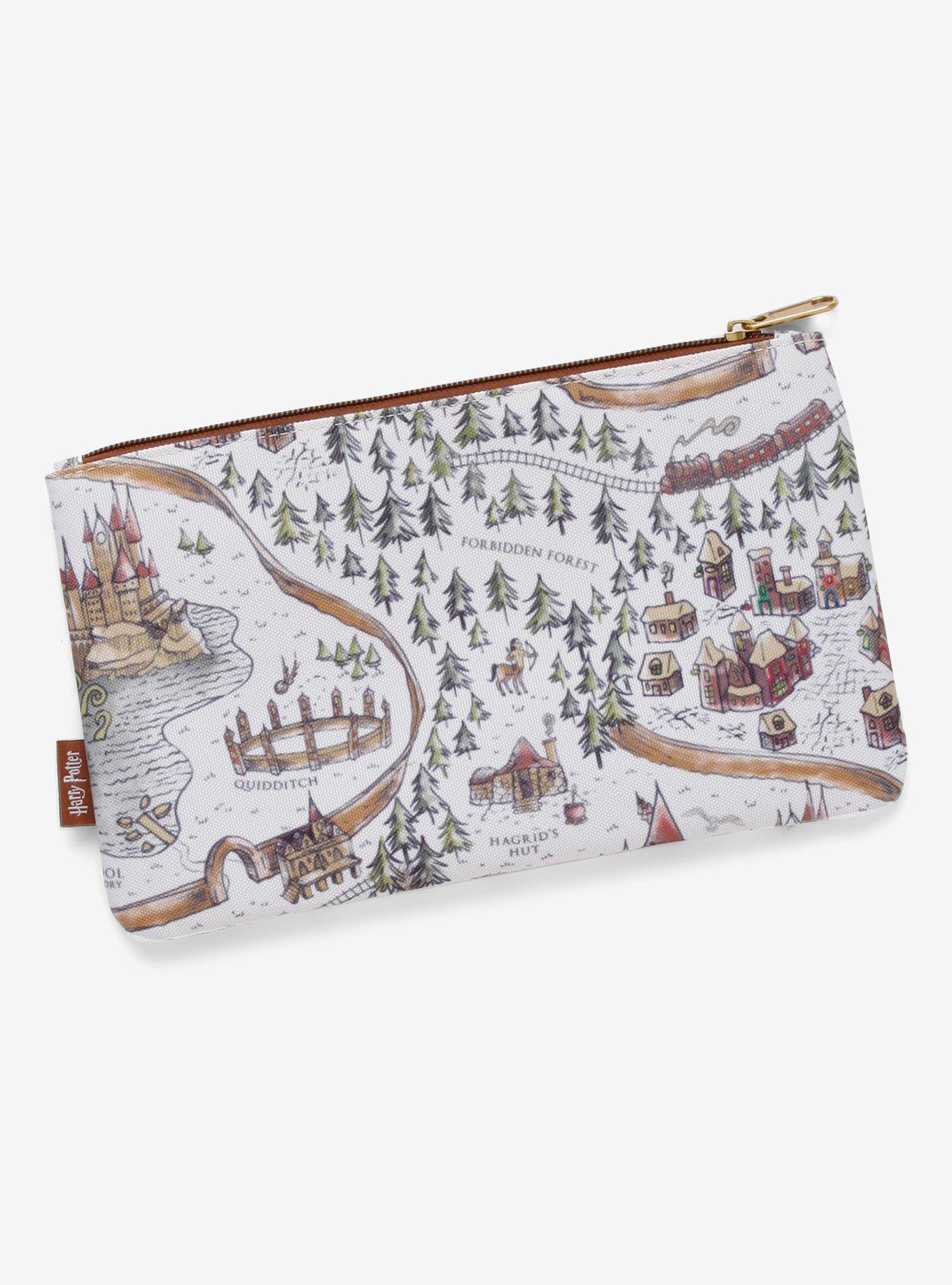 Harry Potter Hogwarts Map Makeup Bag, , hi-res