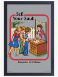 Sell Your Soul Framed Poster By Steven Rhodes, , hi-res