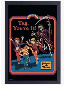 Tag You're It Framed Poster By Steven Rhodes, , hi-res