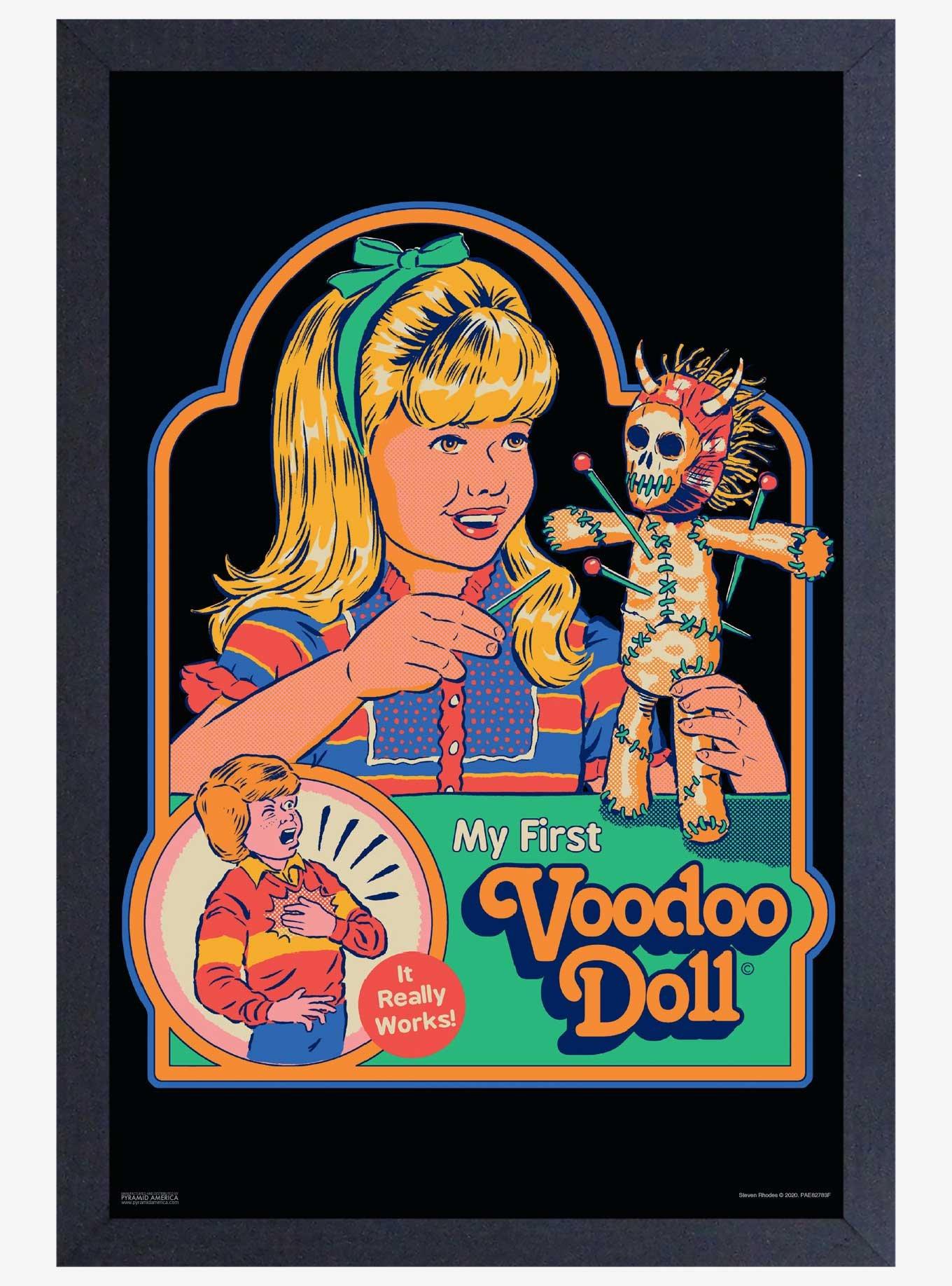 Voodoo Bunny Doll Art Board Prints for Sale