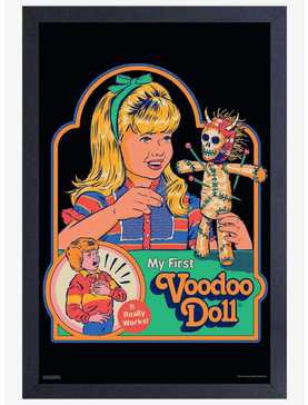 Voodoo Doll Framed Print By Steven Rhodes, , hi-res