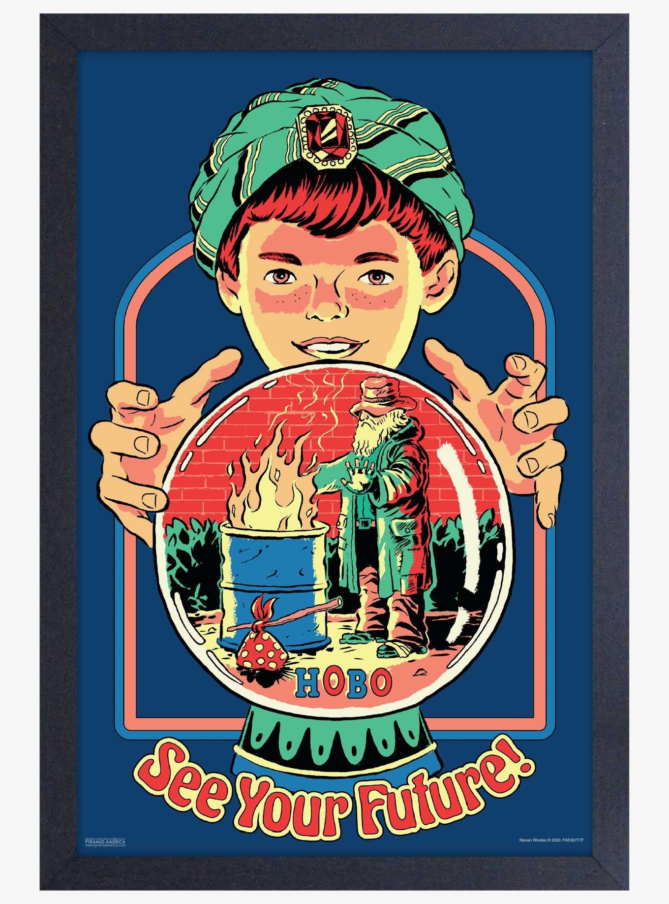 Your Future Framed Print By Steven Rhodes, , hi-res