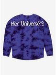 Her Universe Logo Tie-Dye Glitter Athletic Jersey Plus Size, MULTI, hi-res
