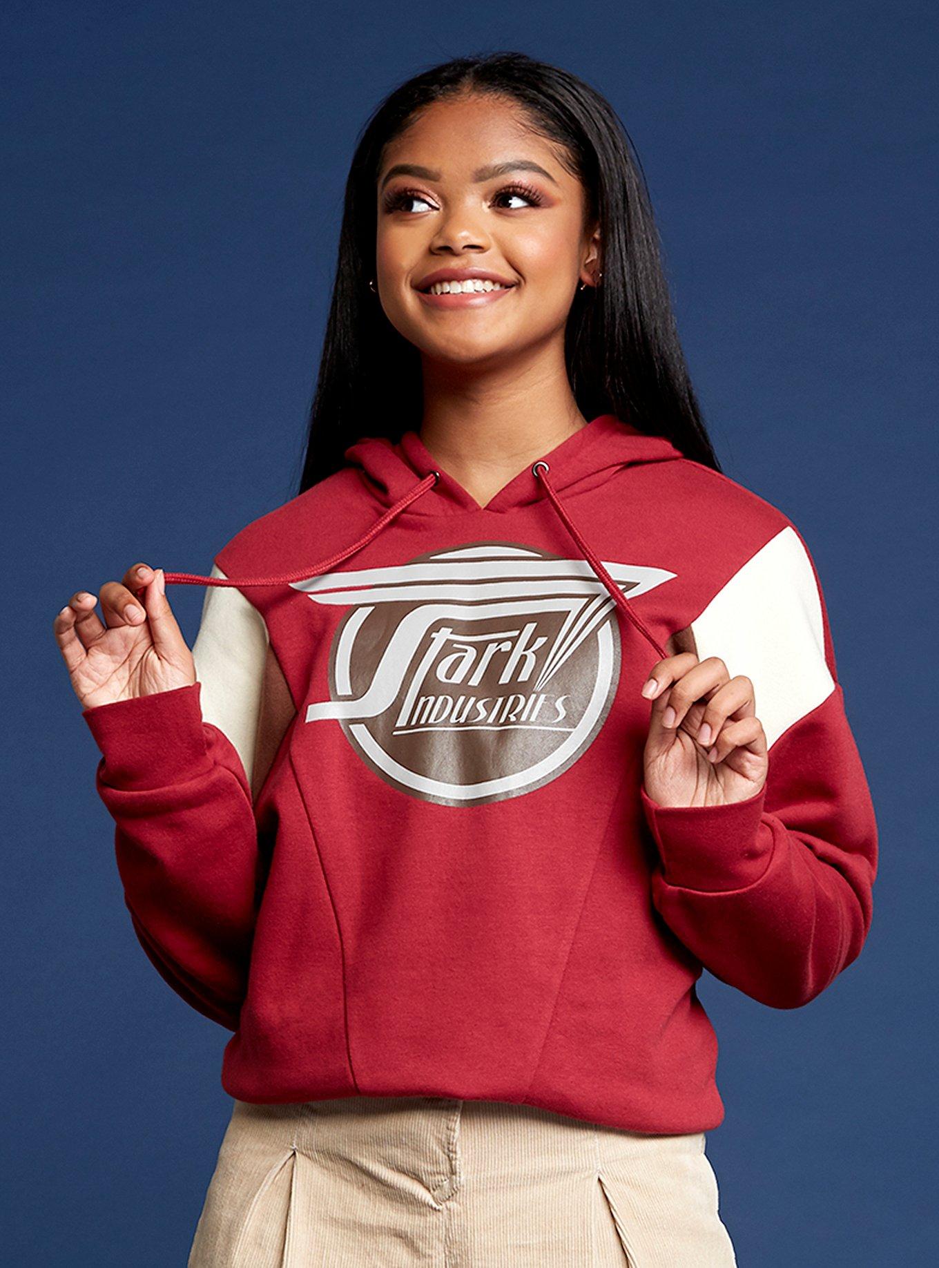 Her Universe Marvel Iron Man Stark Industries Hoodie, MULTI, hi-res