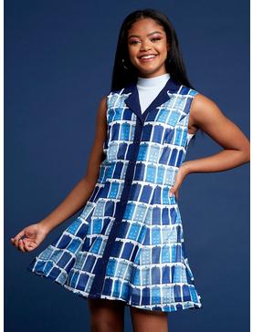 Her Universe Doctor Who TARDIS Button-Front Retro Dress, , hi-res