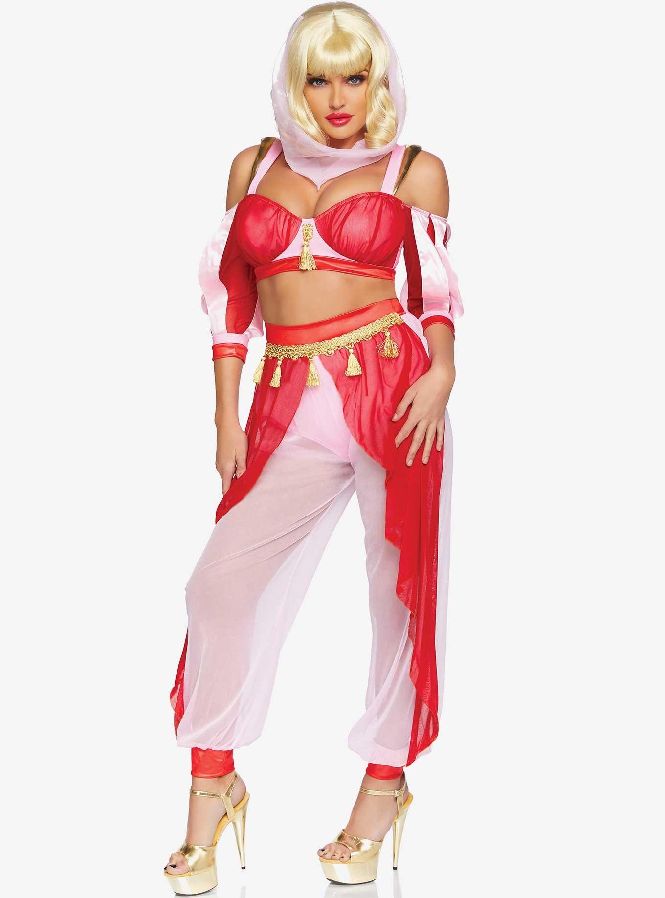 Dreamy Genie Costume, PINK, hi-res